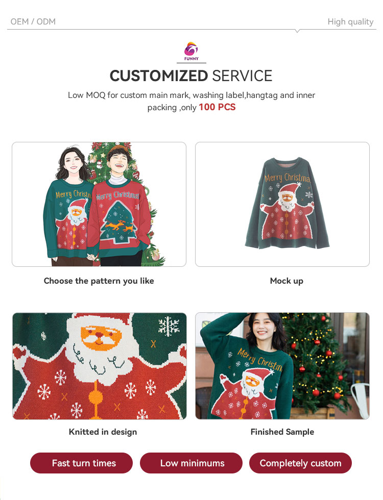 Sweater customization service